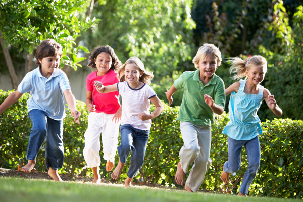 kids playing